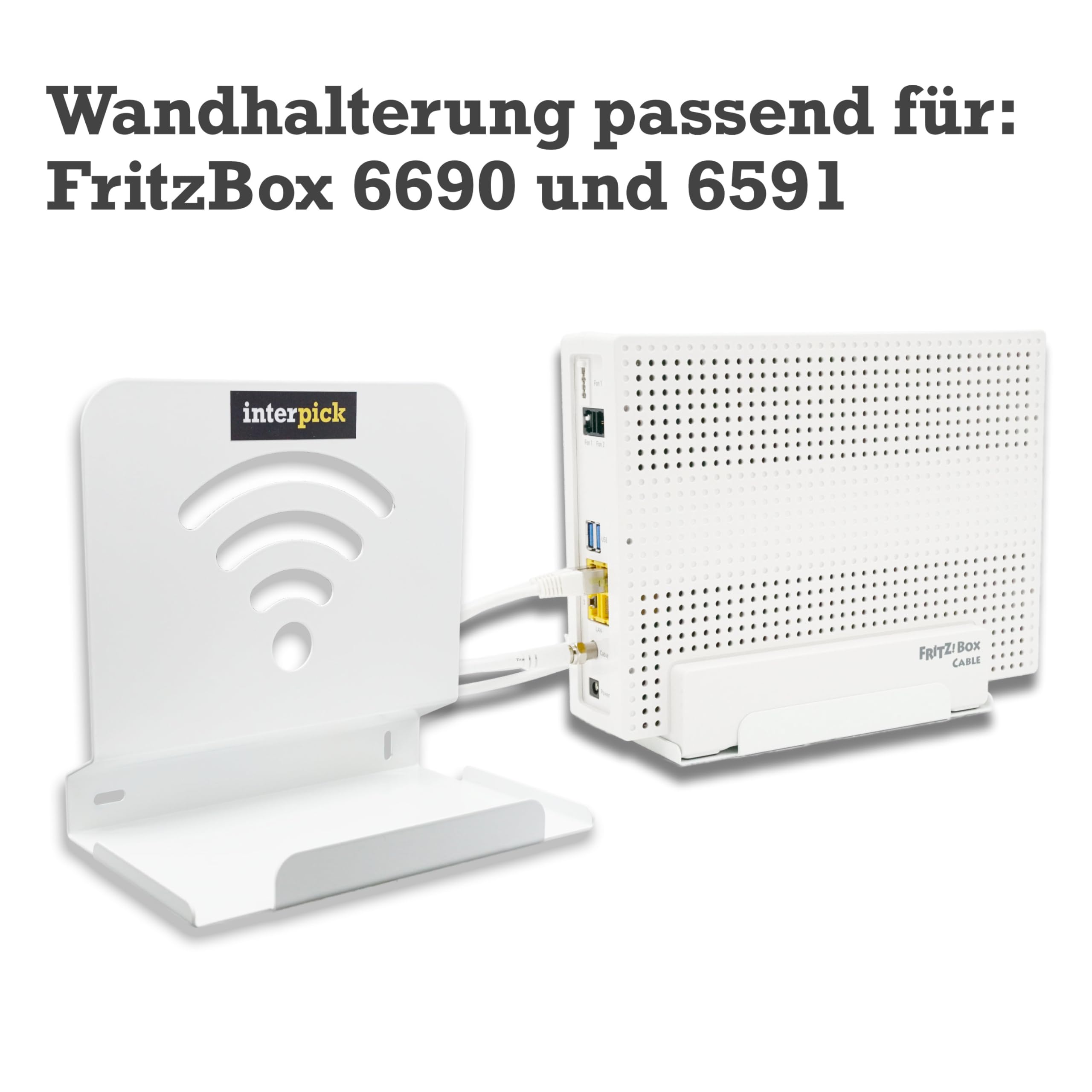 Wandhalterung Für FritzBox 6690 Cable 6590 6591 Für AVM FritzBox Cable