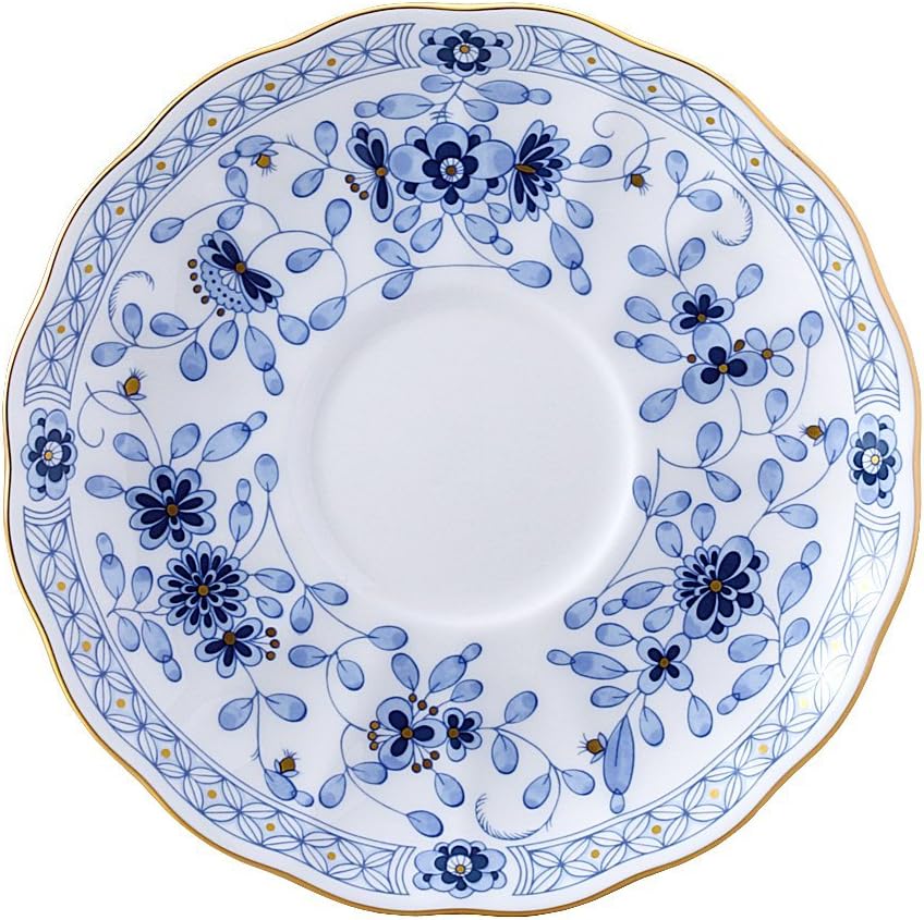 Narumi 9682-2204 Cup Saucer, Milano, Espresso Coffee, Blue, 4.6 fl oz (130 cc), Made in Japan