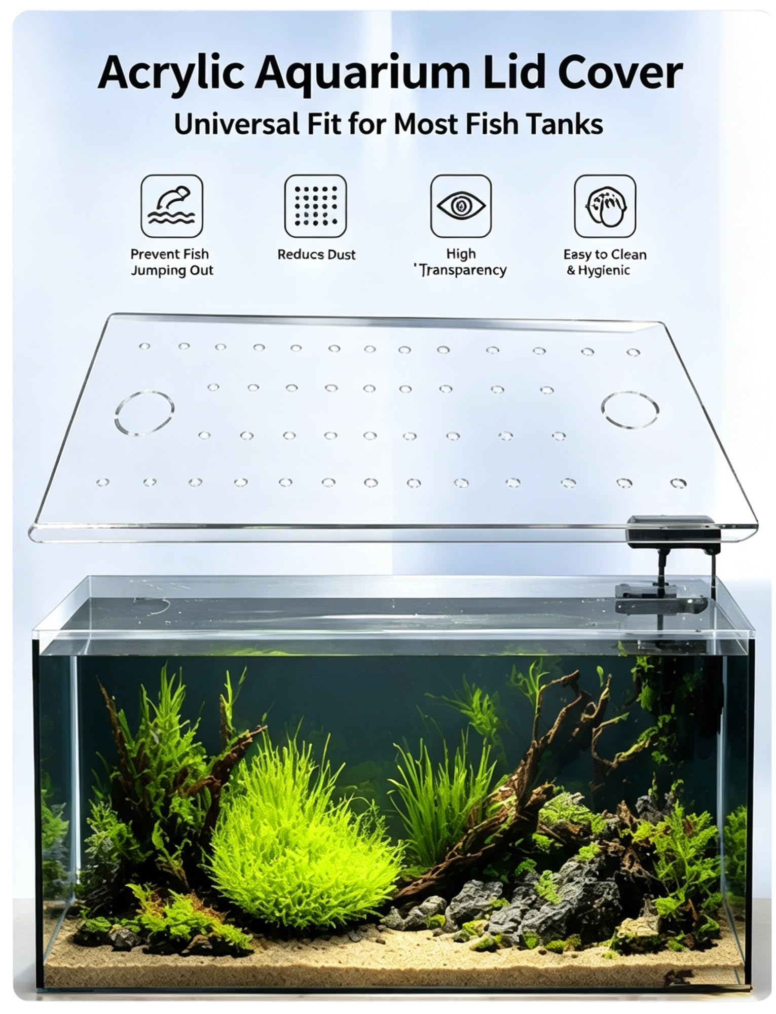 Acryl-Aquariumdeckel