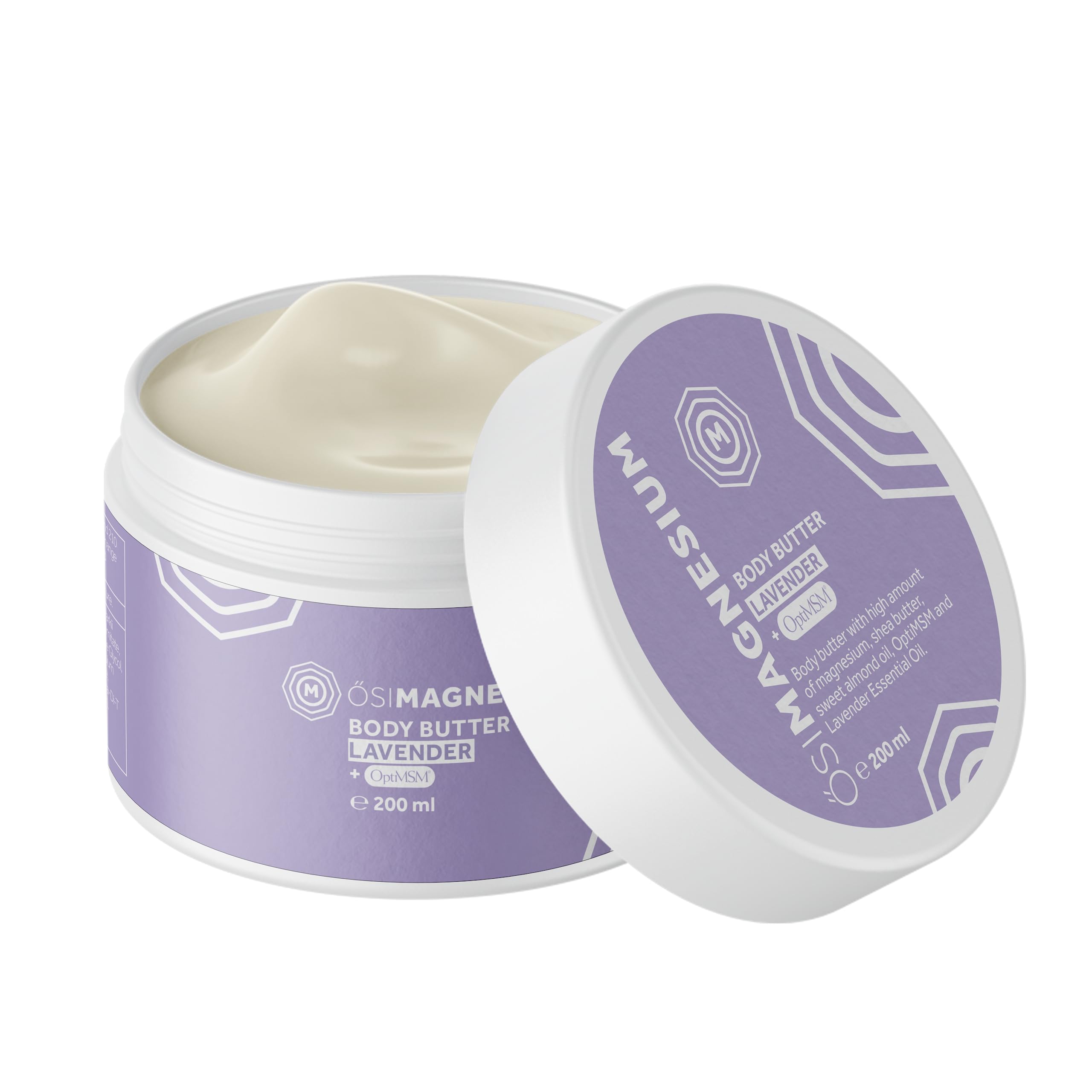 ŐSIMAGNESIUM Lavender Body Butter + OptiMSM - 6.76oz