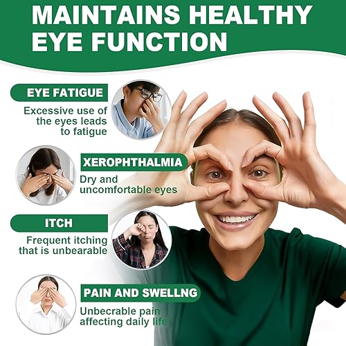 Miniatura 5 de Fórmula avanzada 14 en 1 para ojos  Suplemento de vitaminas y minerales para los ojos con luteína, zeaxantina, extracto de zinc y arándano, apoyo