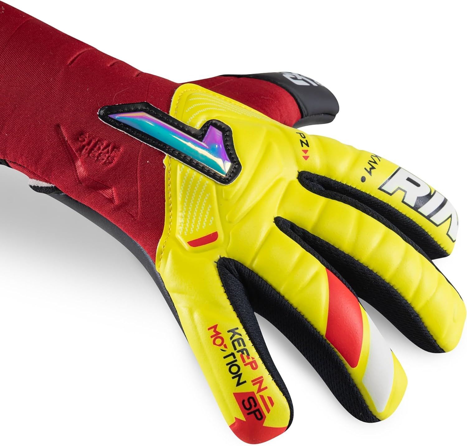 Rinat NKAM-Onana Semi-Pro Goalkeeper Glove – Negative Cut, Softy XP Palm, Lightweight & Flexible Fit for All Ages