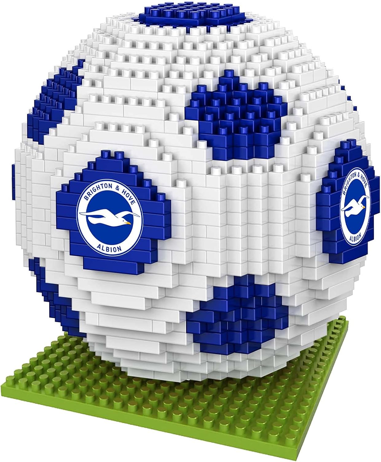Brighton brxlz: FOCO BRXLZ & Hove Albion FC Football Championship Logo Team Building Set 3D Construction Toy — FOCO — BRXLZ…