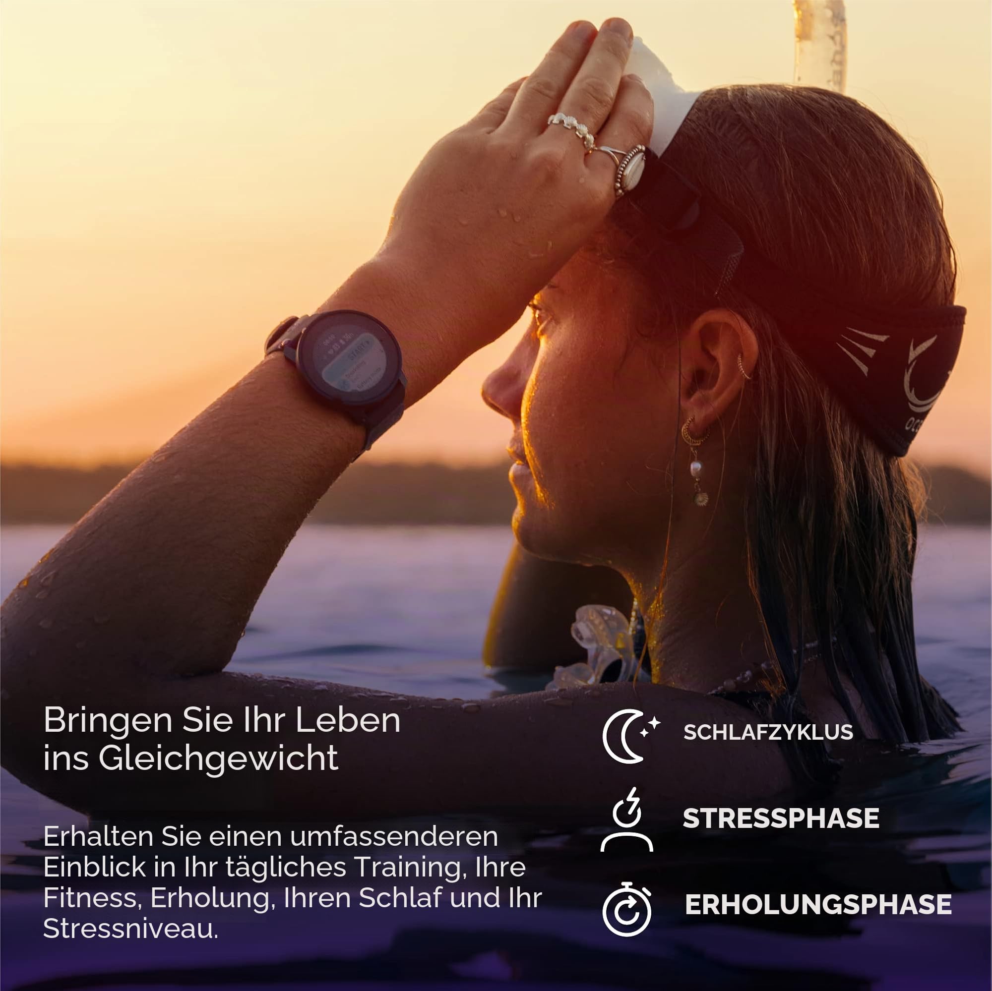 Suunto 9 Peak Pro GPS-Sportuhr mit extrem Langer Batterielaufzeit und Herzfrequenzmessung am Handgelenk, Ocean Blue, Einheitsgröße