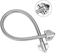 Vista 3 de Transferencia de energía de bucle blindado, conducto de alambre de puerta flexible de cuello de cisne protector de cable de puerta, manga de montaje