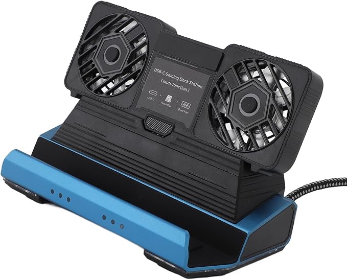 Docking Station 10 en 1 para Steam Deck ROG Ally X Legion Go con Ventiladores miniatura 8