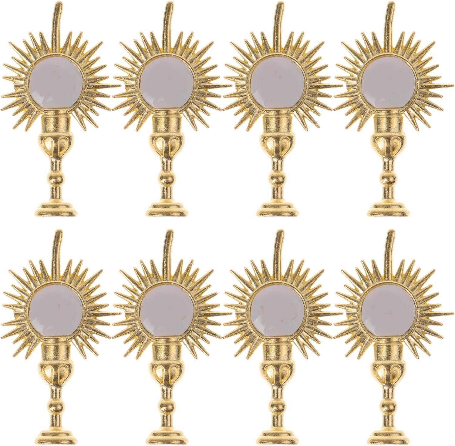 20pcs Religious Party Decorations Bible Decors Holy-light Ornaments for Church Events Christian Festival Supplies Non-edible Cake Toppers