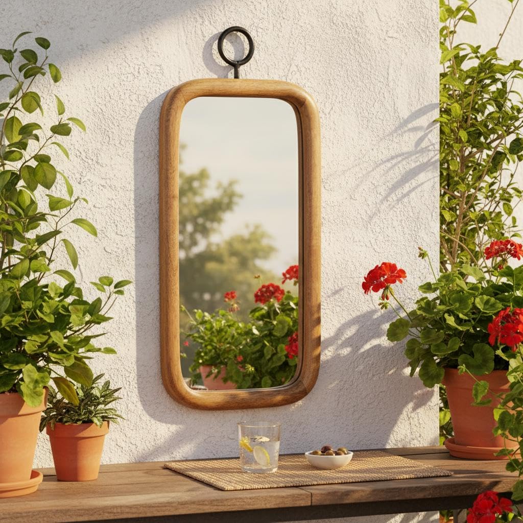 Espejo Decorativo de Pared para Hogar, Diseño Versátil, Ideal para Sala, Baño, Dormitorio, Estilo Moderno