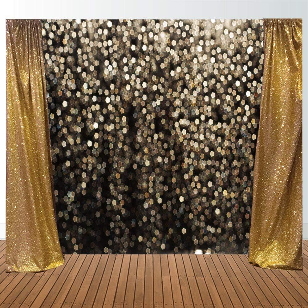 Black Friday - 80% OFF Allenjoy 8x6ft Gold Bokeh Spots Backdrop for Selfie Birthday Party Pictures Photo Booth Shoot Graduation Prom Dance Decor Wedding Astract Shining Dot (No Glitter) Studio Props Photography Background 🔥 Allenjoy 8x6ft Gold Bokeh Spots Backdrop for Selfie Birthday Party Pictures Photo Booth Shoot Graduation Prom Dance Decor Wedding Astract Shining Dot (No Glitter) Studio Props Photography Background