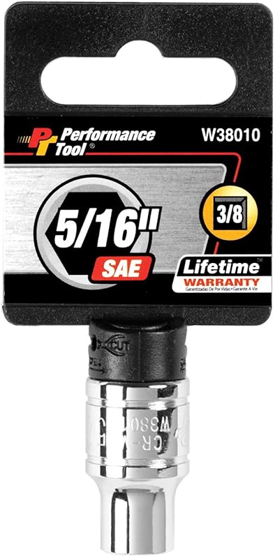 Soquete avulso Performance Tool W38030 de 23,8 mm com encaixe de 9,5 mm (3/8 pol.) e perfil de 6 pontas