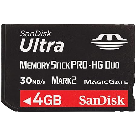 SanDisk 4GB Ultra Memory Stick PRO Duo (SDMSPD-4096, Static Pack)