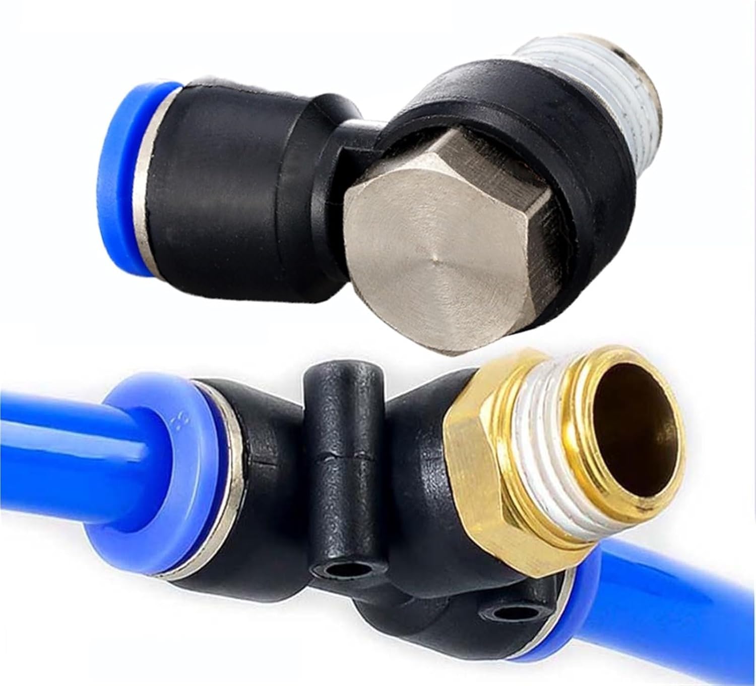 Pneumatic Connector 4-12mm Fitting Male Thread 1/8 1/4 3/8 1/2 Air Fittings Quick Push 1Pcs(6-M5,PX)