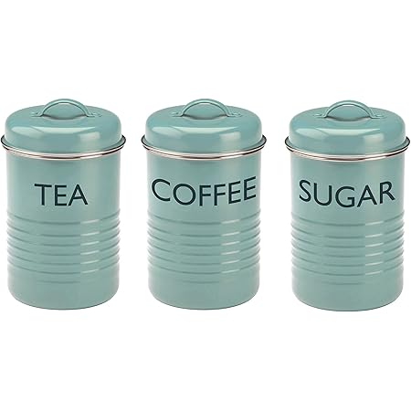Amazon.com: Typhoon Vintage Kitchen Collection | 27oz Storage Canisters ...