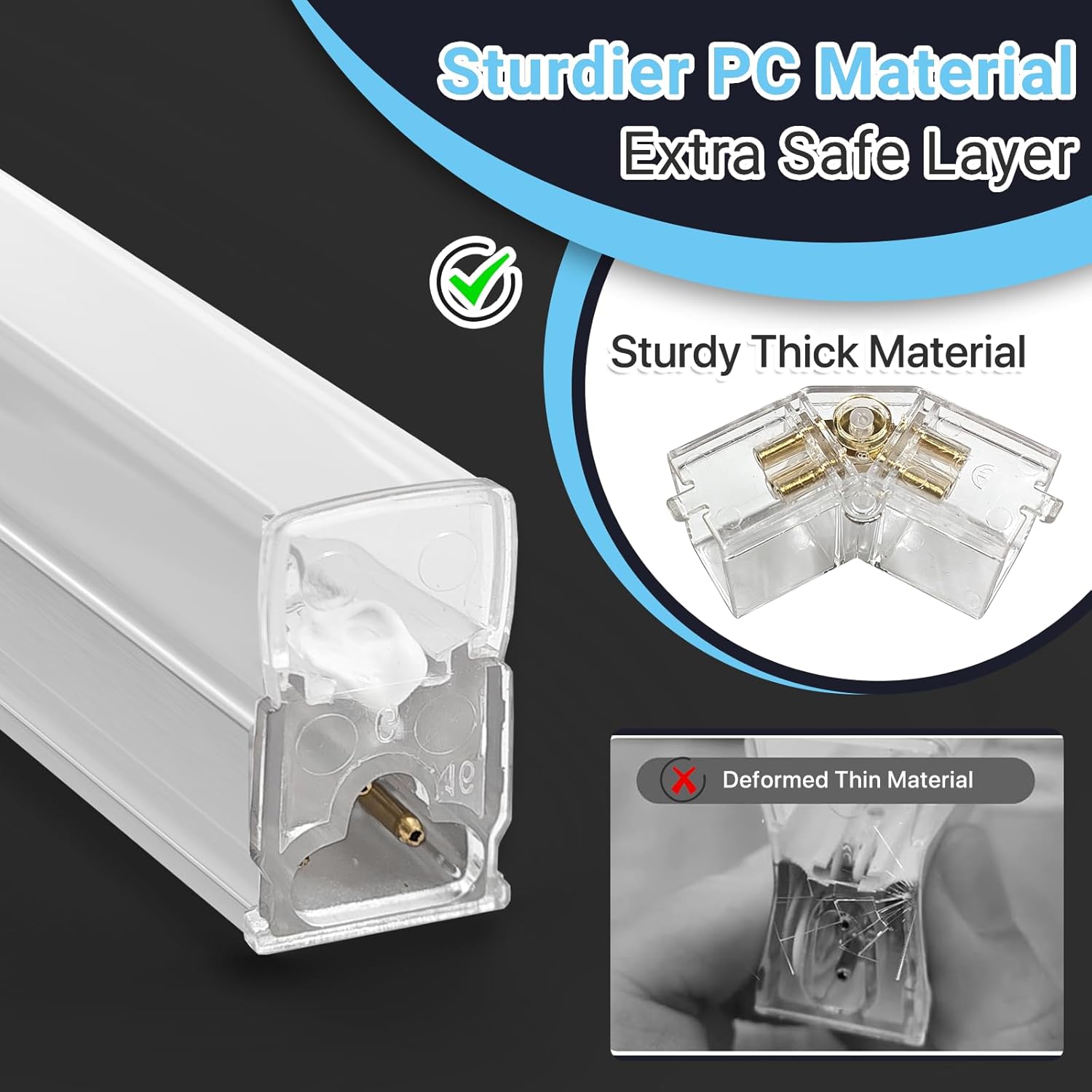 HYPERLITE Gen 1 Hexagon Garage Lights, Hexagon Ceiling Light, 11 Grids Systems 6500K Cool White, Hex Lights Garage for Car Detailing Garage Shop Basement Gym Car Wash