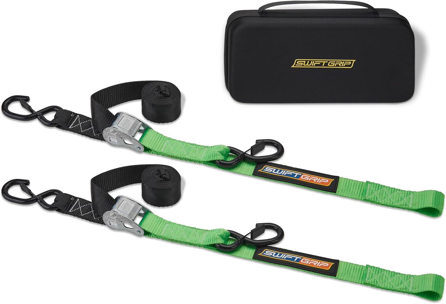 Cam Buckle Straps Heavy Duty Tie Downs (2)1.5"x 8