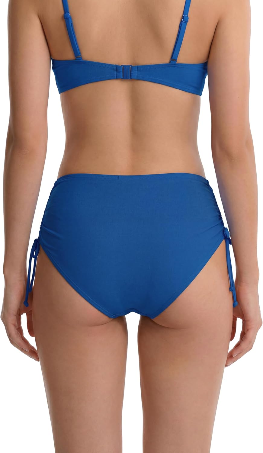Period Swimwear Bikini Bottoms Full Coverage Swim Bathing Suit Side Tied Leakproof Menstrual Swimsuit for Teens Girls