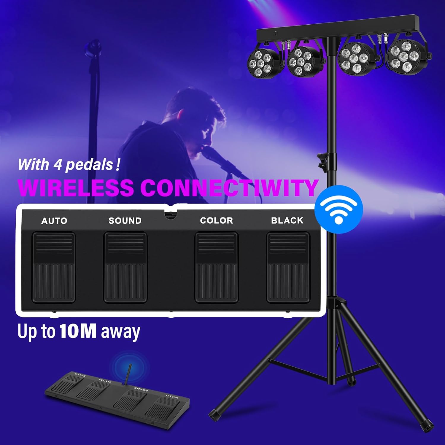 Wireless Foot Pedal Connectivity