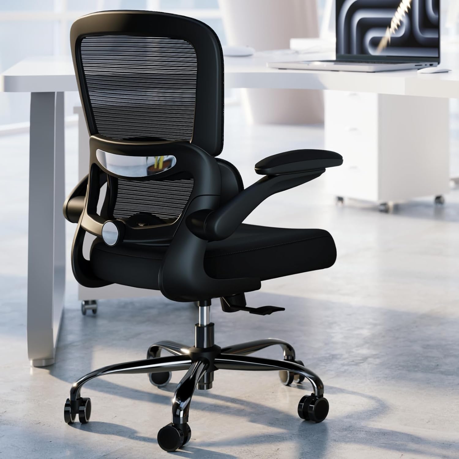TRALT Office Chair - Ergonomic Desk Chair with Adjustable Lumbar Support