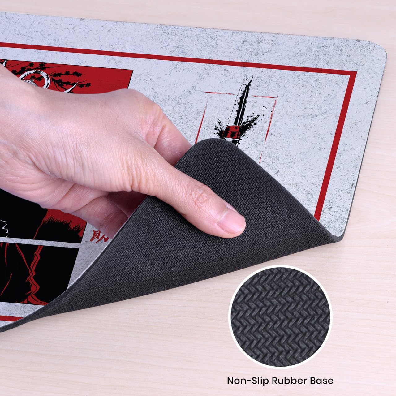 Head Case Designs Officially Licensed Assassin's Creed Character Art Shadows Graphics 23.62 x 11.81 x 0.12 inches (600 x 300 mm) - L Gaming Office Desk PC Keyboard Mouse Mat Pad - Image 5