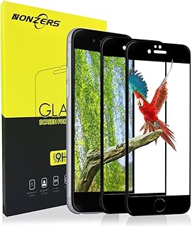 NONZERS Protector de Pantalla para iPhone 7/iPhone 8 (Negro) NONZERS Protector de Pantalla para iPhone 7/iPhone 8 (Negro)