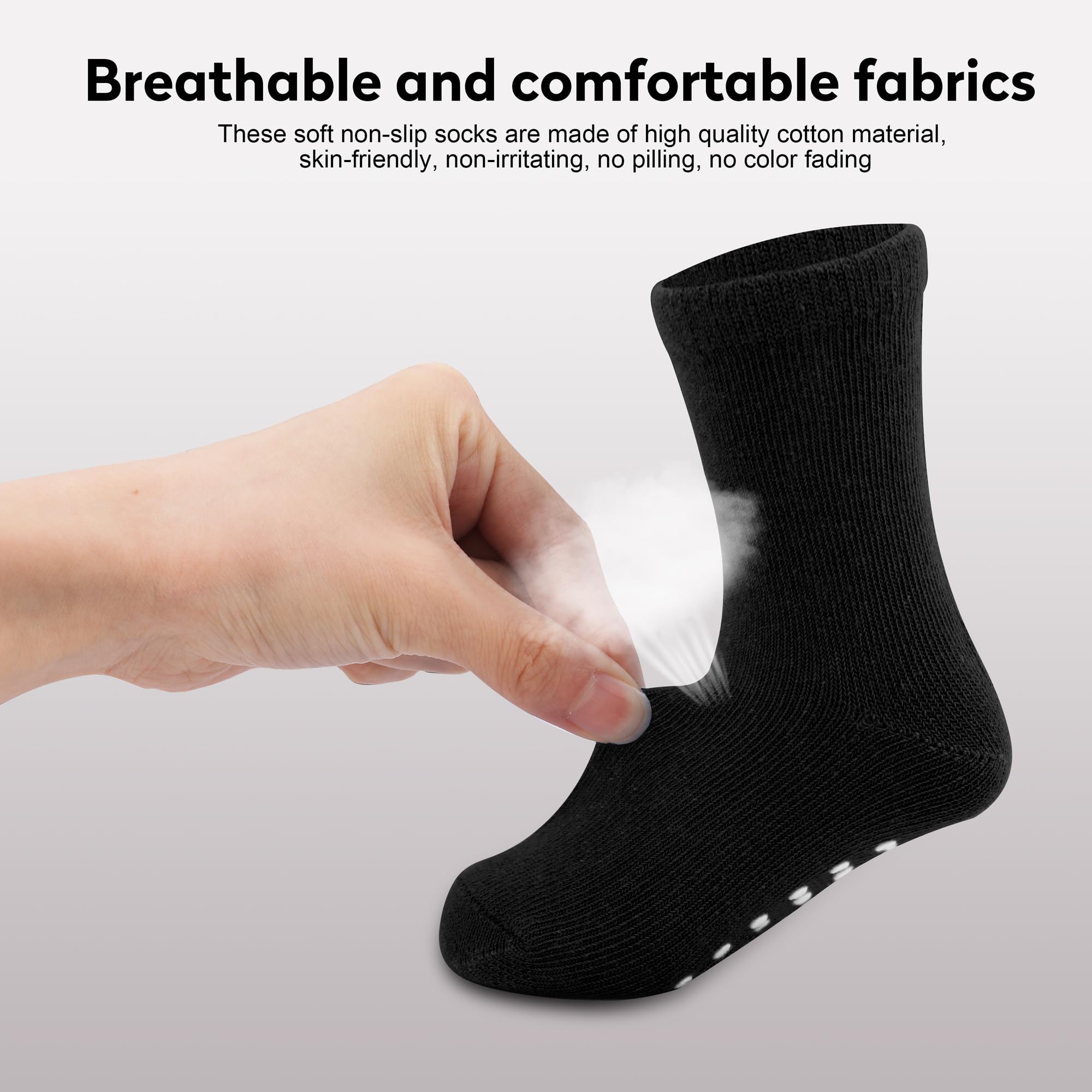 Calcetines de algodón para bebé (12 pares)