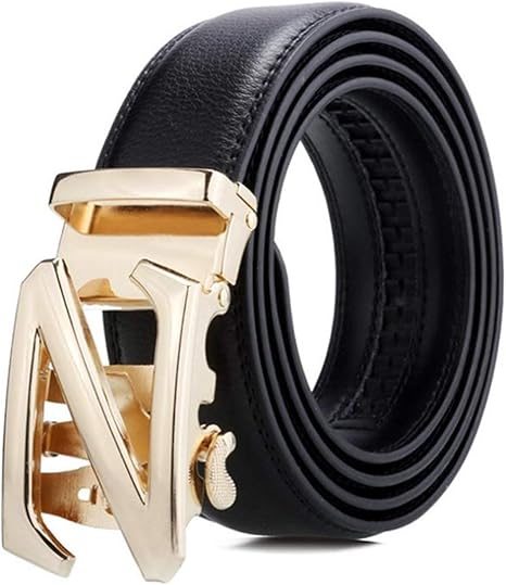 Amazon Co Jp Xufan 150 170cmロングベルト大型puレザーベルトメンズオートバックルベルトメンズファッションラチェット ベルト Belt Length 170cm Color 13 服 ファッション小物