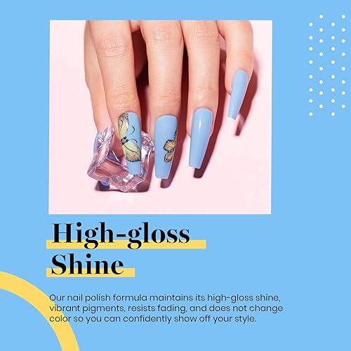 Miniatura 6 de Beetles - Esmalte de uñas en gel de 0.5 onzas fluidas (15ml), curado con lámpara LED, extracción por remojo, para arte de uñas, estética