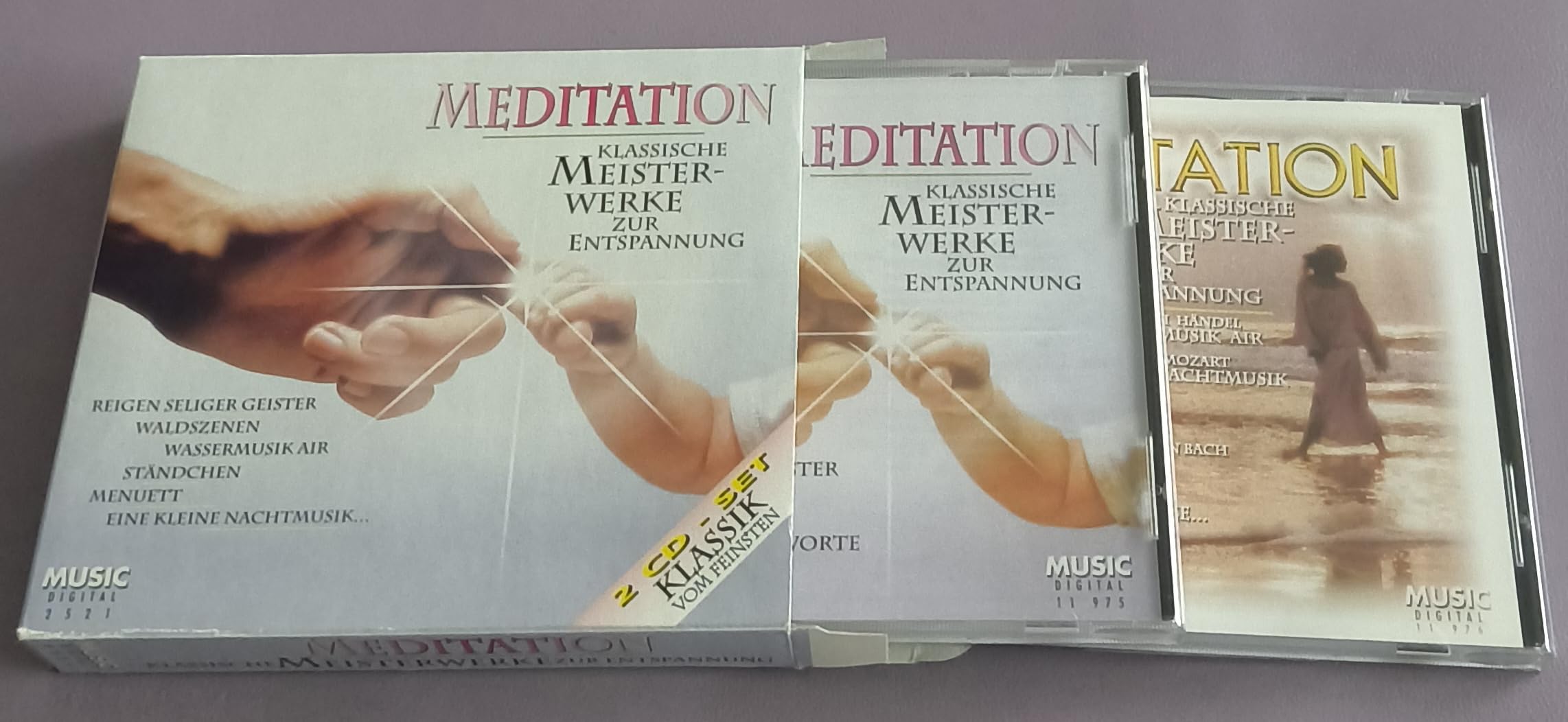 Various - Meditation - Klassische Meisterwerke Zur Entspannung - Music Digital - 11 975 [Audio CD]