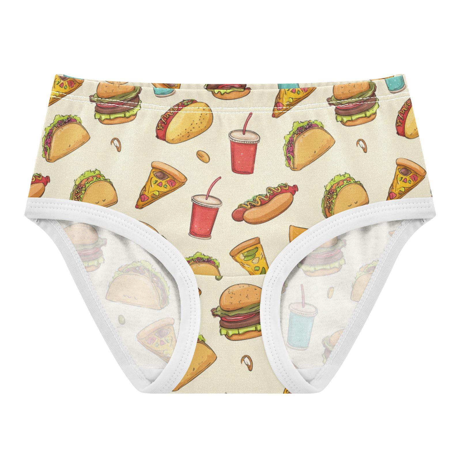 Dussdil Girls Panties Underwear Girls Panty Briefs Cotton Training Undies Size 2 3 4 5 6 7 8t