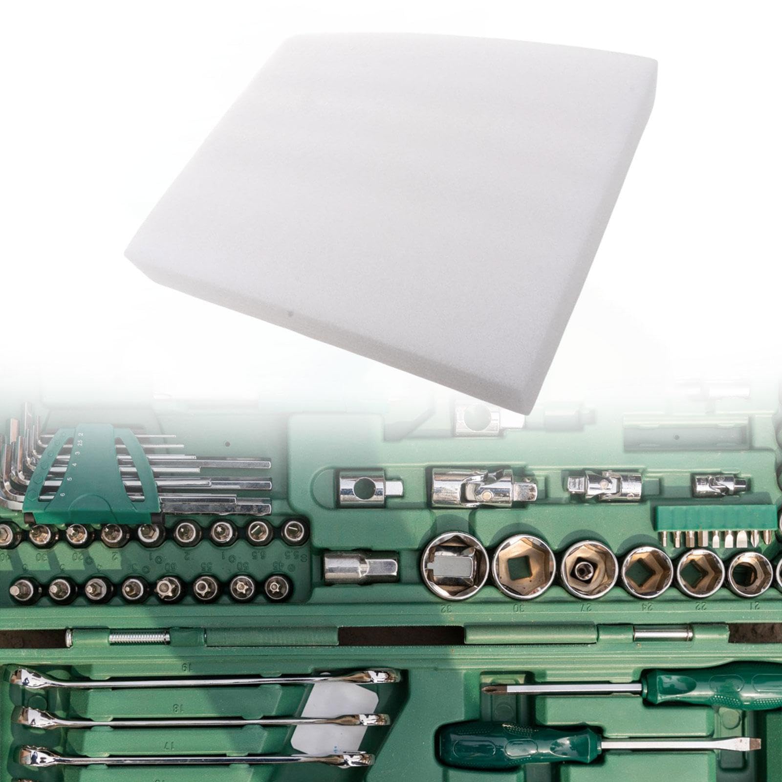 Generic Tool Box Foam Insert Wrapping Non Slip Cuttable, Packing Foam Pad, Tool Box Foam Sheet, for Camera Case Transport Padding, 30x40x4 cm