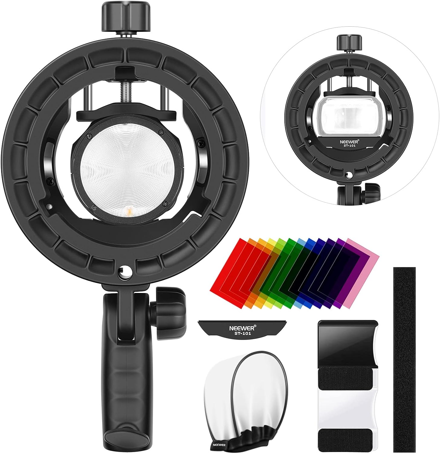 Neewer Speedlite S Type Bracket Bowens With Holder Excellent Mount C Flash