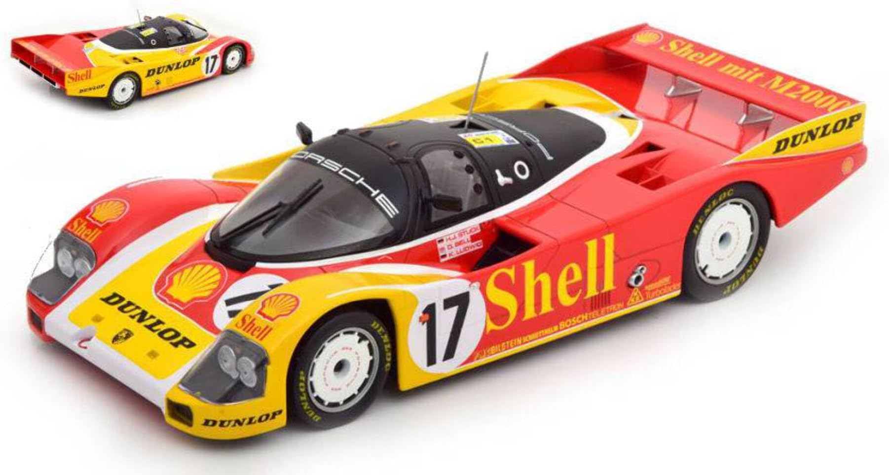 NOREV 1/18 - P-ORSCHE 962 C Shell - Le Mans 1988