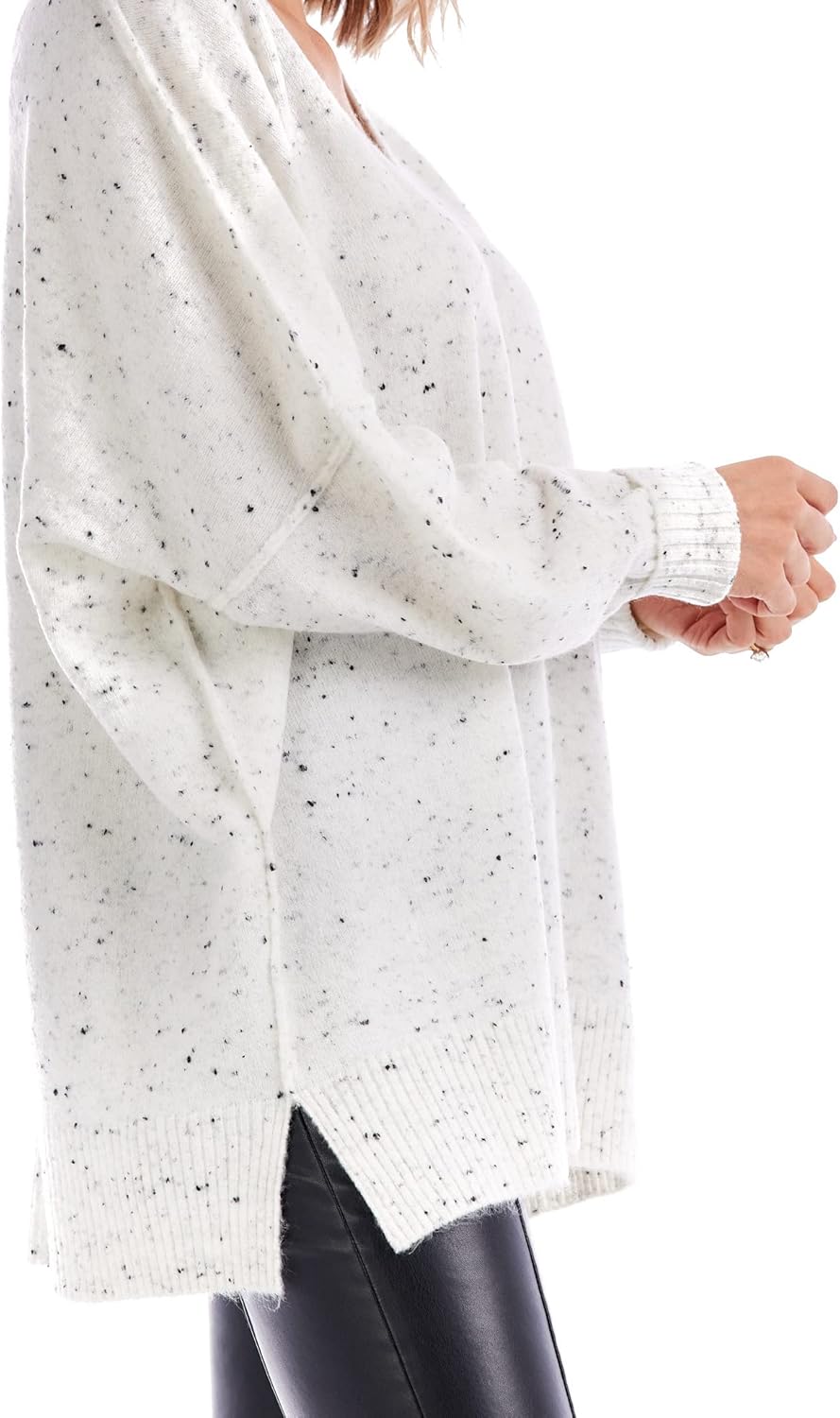 Mud Pie Womens Mud Pie Women's Cindy V-Neck Sweater - Image 3