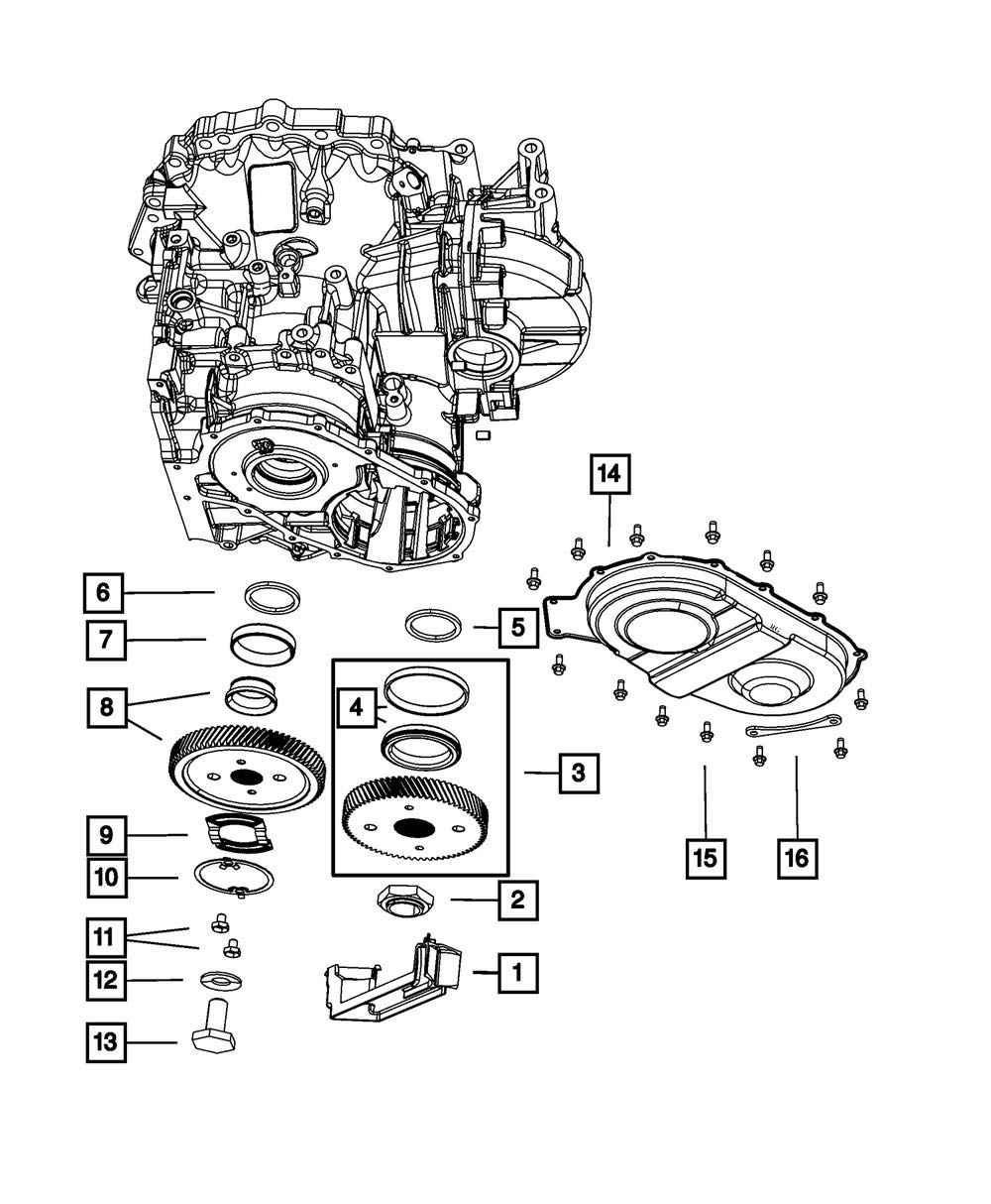 Amazon.com: Mopar 68158163AA BEAR KIT TAPERED ROLLER : Automotive