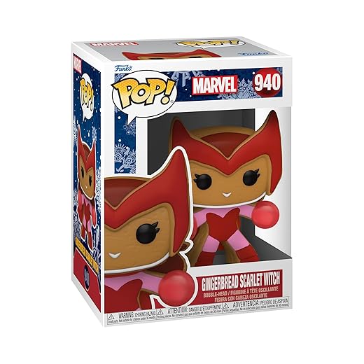 En Oferta Funko Pop! Marvel: Gingerbread Scarlet Witch