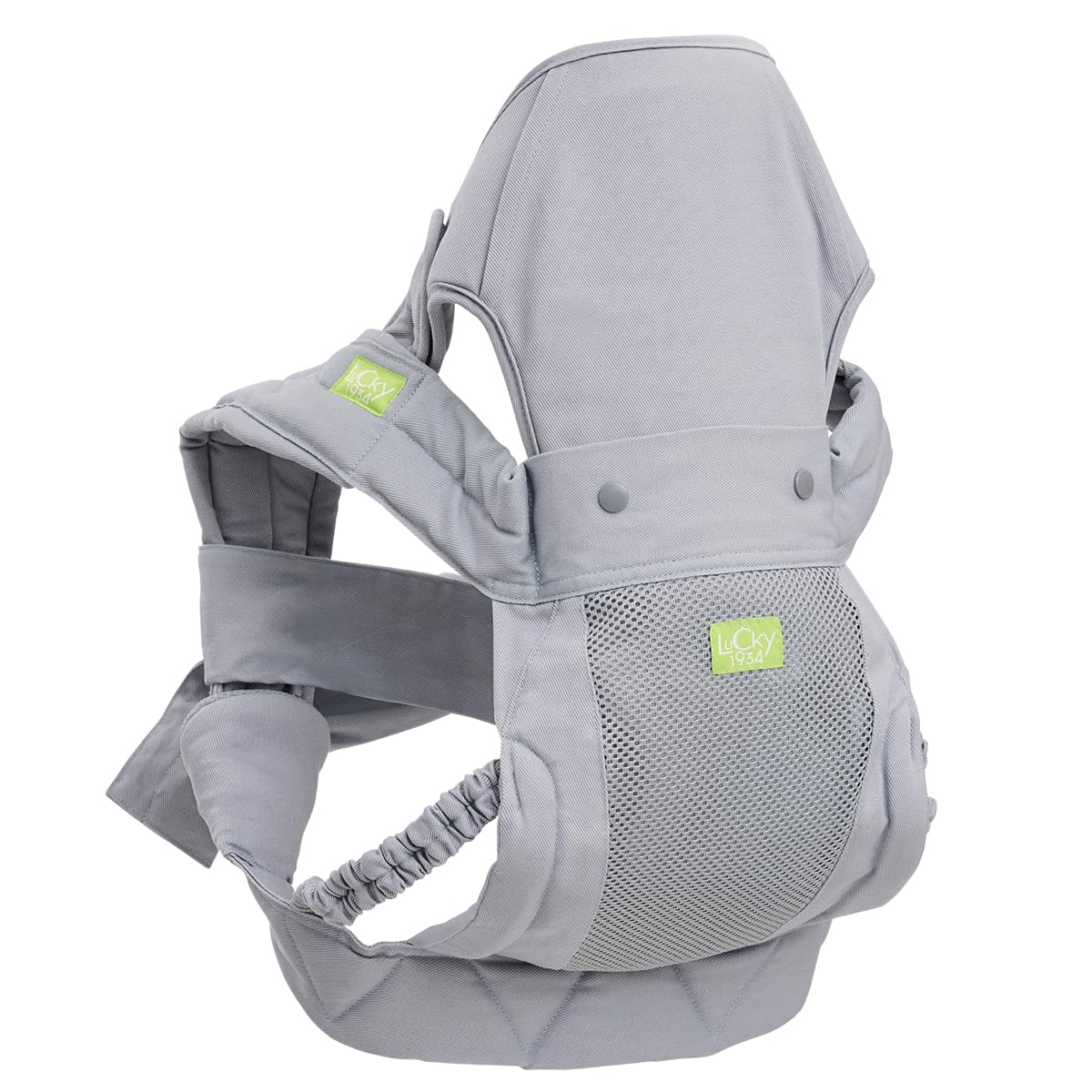 Amazon.co.jp: LUCKY 1934 ON BACKS CARRIER ADVANCE おんぶ紐 グレー