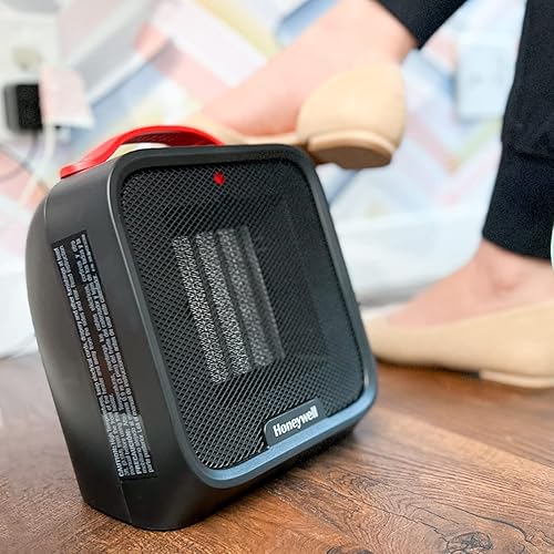 Miniatura 8 de Honeywell UberHeat 5 Calentador de espacio portátil de cerámica de 1500 W. Calentador de espacio interior para habitaciones pequeñas, dormitorios