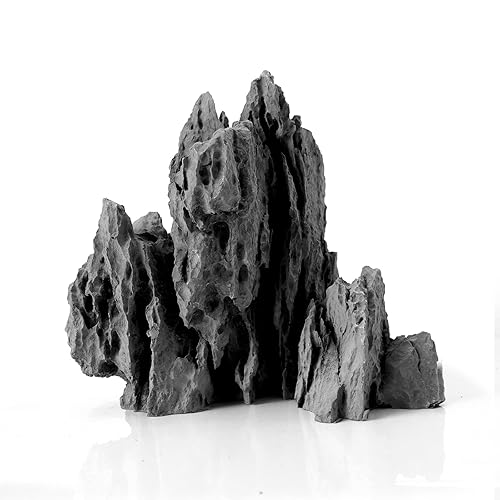 FZONE Aquarium Rocks Aquascaping, Micro Resin Seiryu Rock for Aquascaping