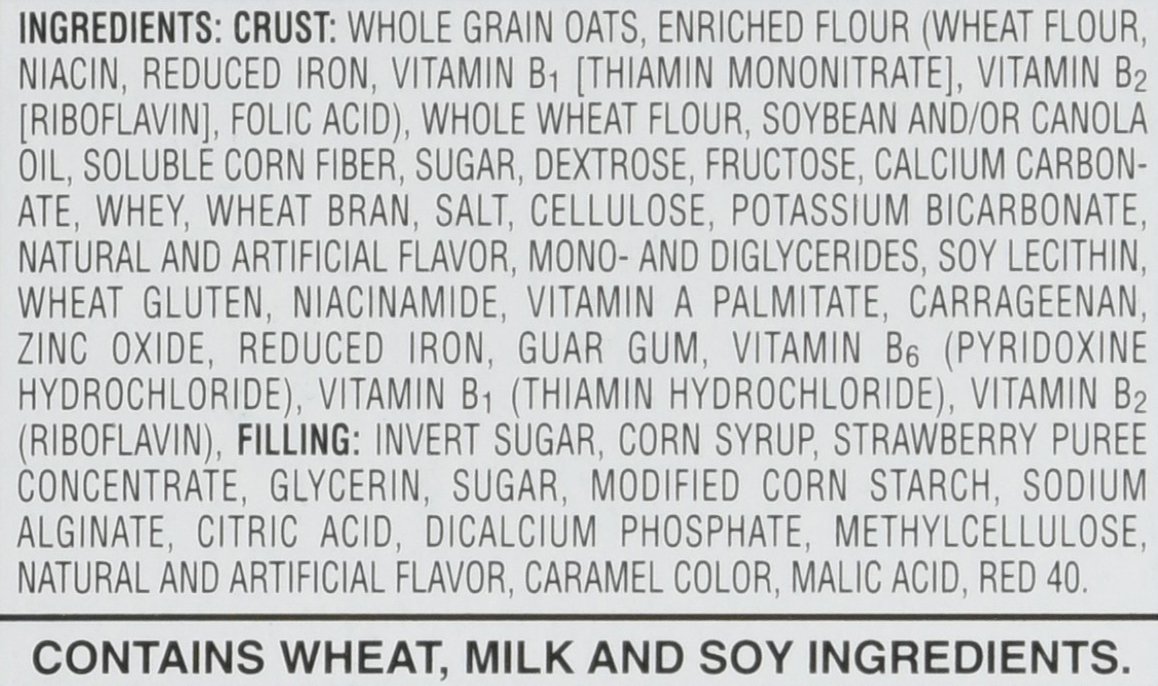 Kellogg's Nutri-Grain, Soft Baked Breakfast Bars, Strawberry, Made with Whole Grain, Bulk Size, 48 Count (Pack of 3, 20.8 oz)