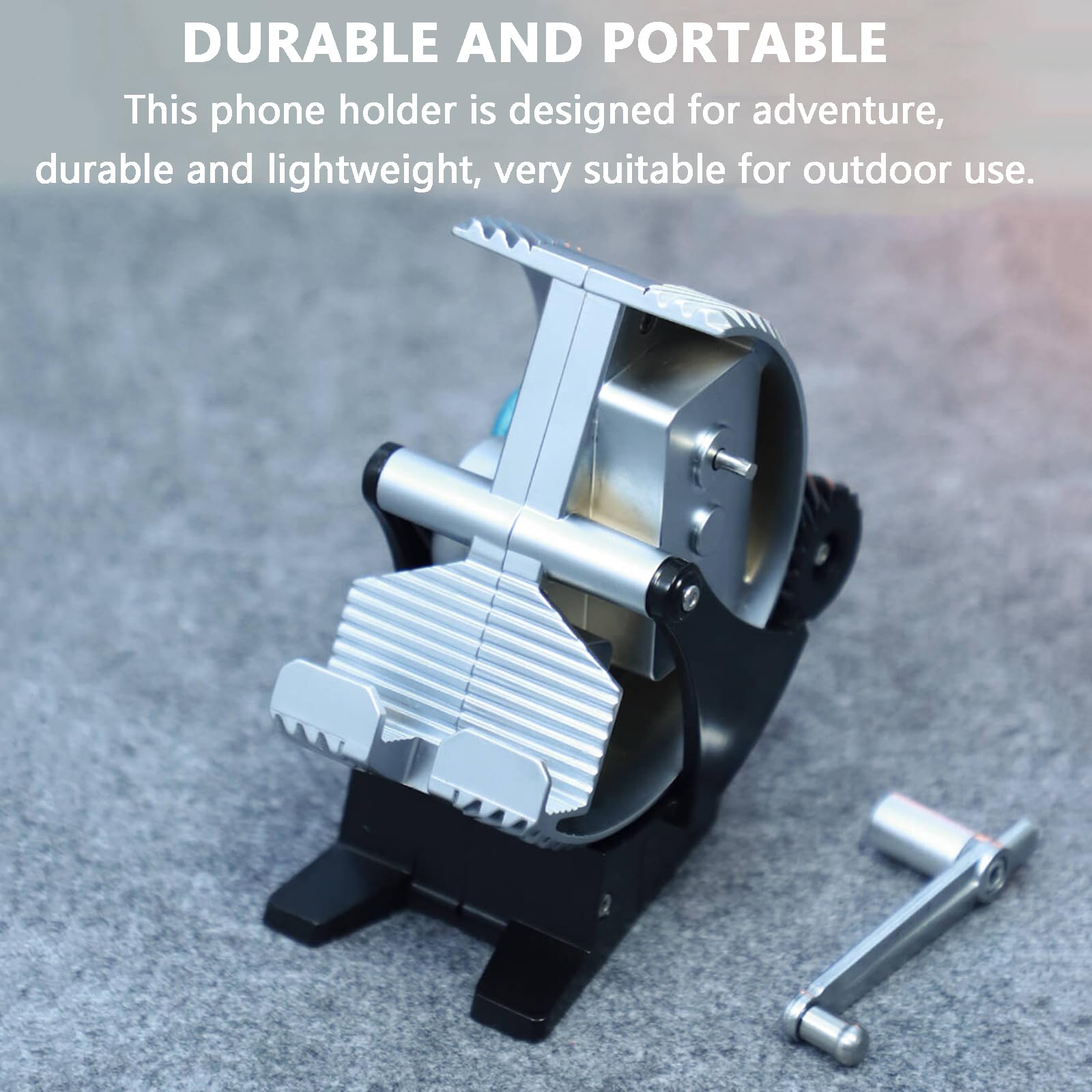 Soporte para Teléfono Celular para Escritorio, Soporte Recargable para Teléfono Móvil De Escritorio, Soporte Integrado+Carga+generación De Energía, Se Adapta a Todos Los Teléfonos Inteligentes