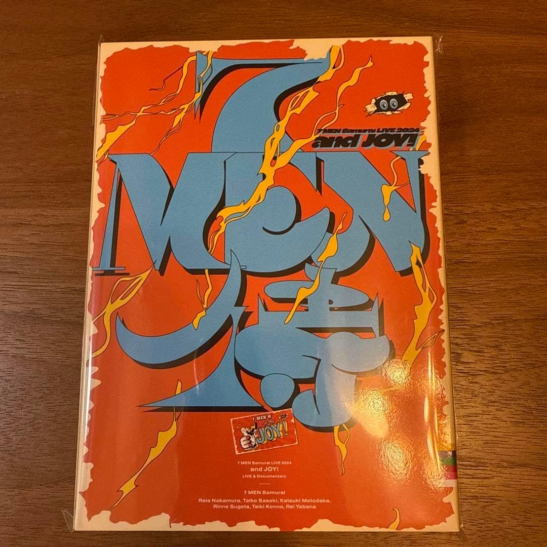 7MEN侍 LIVE 2024 and JOY ! Blu-ray 7 MEN 侍 LIVE 2024 and JOY！｜ジュニア｜Storm Labels