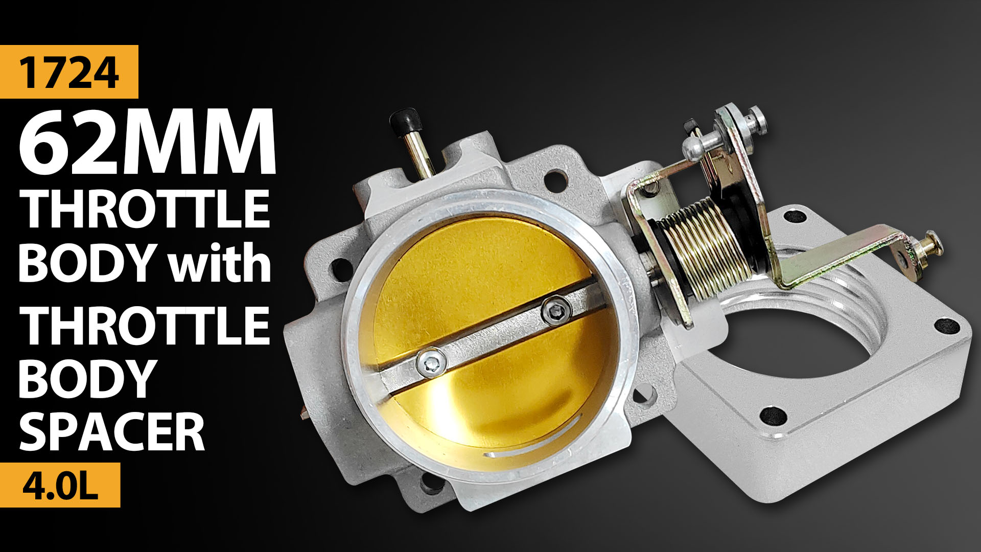 Amazon.com: 1724 62mm Throttle Body for High Flow Power Plus