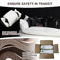 Vista 9 de JSBOYAT Compatible con 2014-2018 Jeep Cherokee Luz LED DRL de estacionamiento Señal de giro estilo OE Faros LED DRL cromados para parachoques Señal