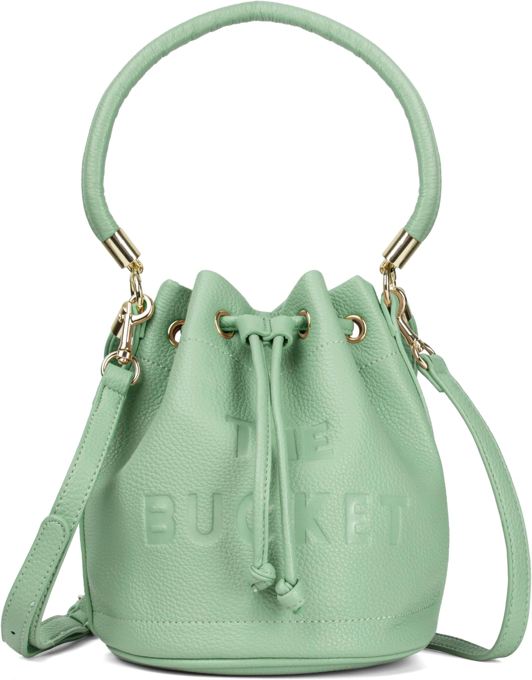 Bucket Bag for Women Faux Leather Designer Handbag with Drawstring, Ladies Crossbody Bag, Women's Hobos & Shoulder bags