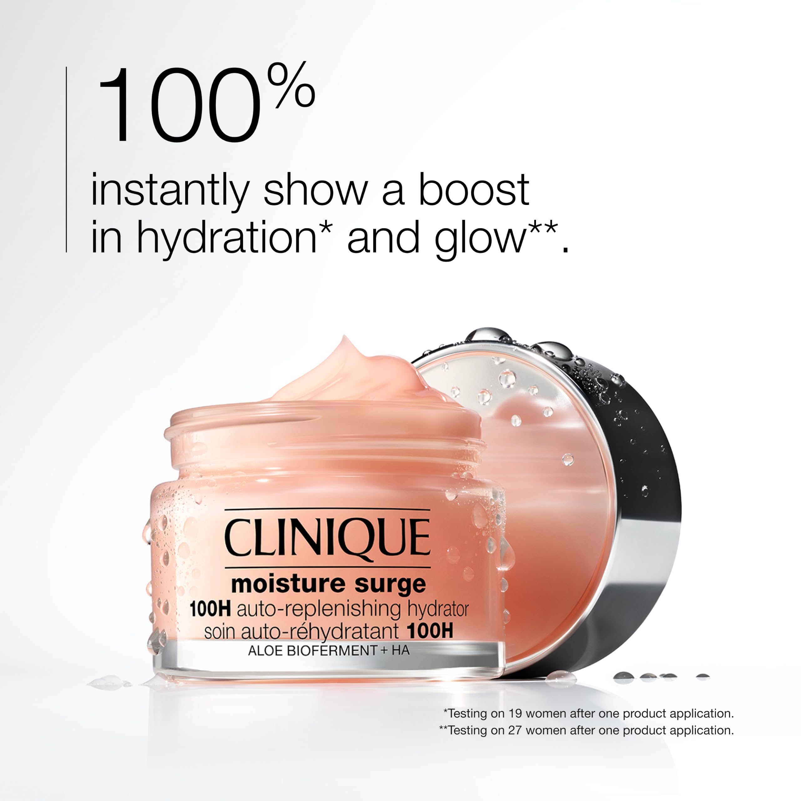 Clinique Even Better Makeup Medium Coverage Foundation Broad Spectrum SPF 15 (30 ml) + Moisture Surge 100H Auto-Replenishing Hydrator (75 ml) | Uniforma il tono e riduce l'aspetto delle macchie scure
