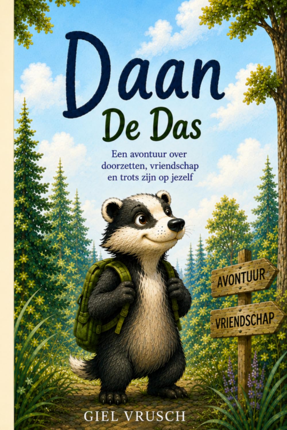 Daan das en het geheim van de fluisterbeek.: Een avontuur over samenwerken in het bos.