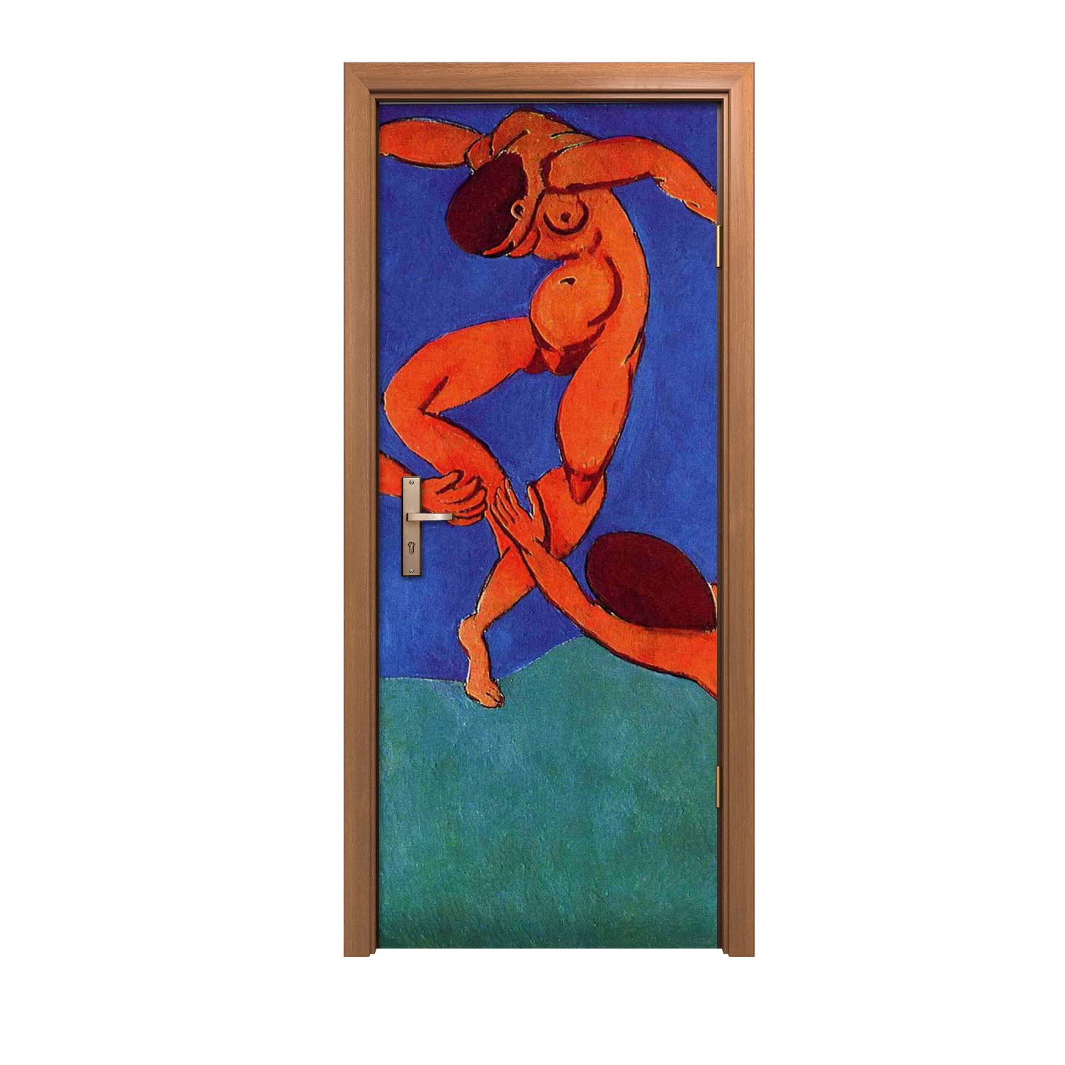 Autocollant de porte décoration murale design d'intérieur Matisse 90x200cm