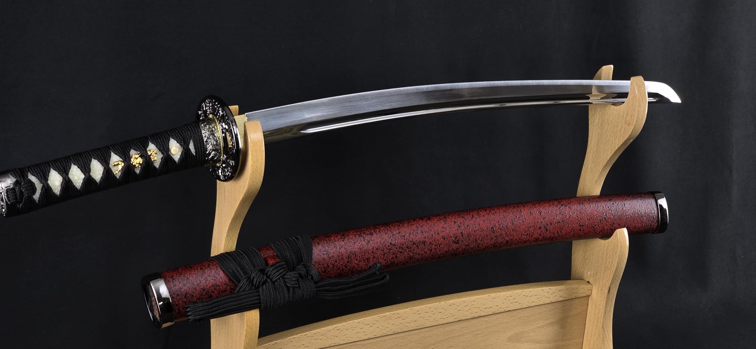 模造刀 坂本竜馬拵 大小セット 坂本龍馬 赤石目拵え 大刀 小刀セット 模造刀｜【公式】模造刀