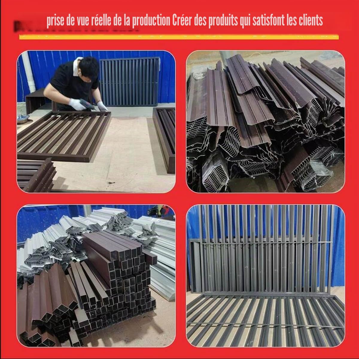 Cache Climatiseur en Aluminium, Protection De Unité Extérieur pour Pompe À Chaleur Écran Barrière D'intimité, Couvercle Anti-Poussière pour La Maison, Facile À Installer (Color : Blanc, Size : 110x8