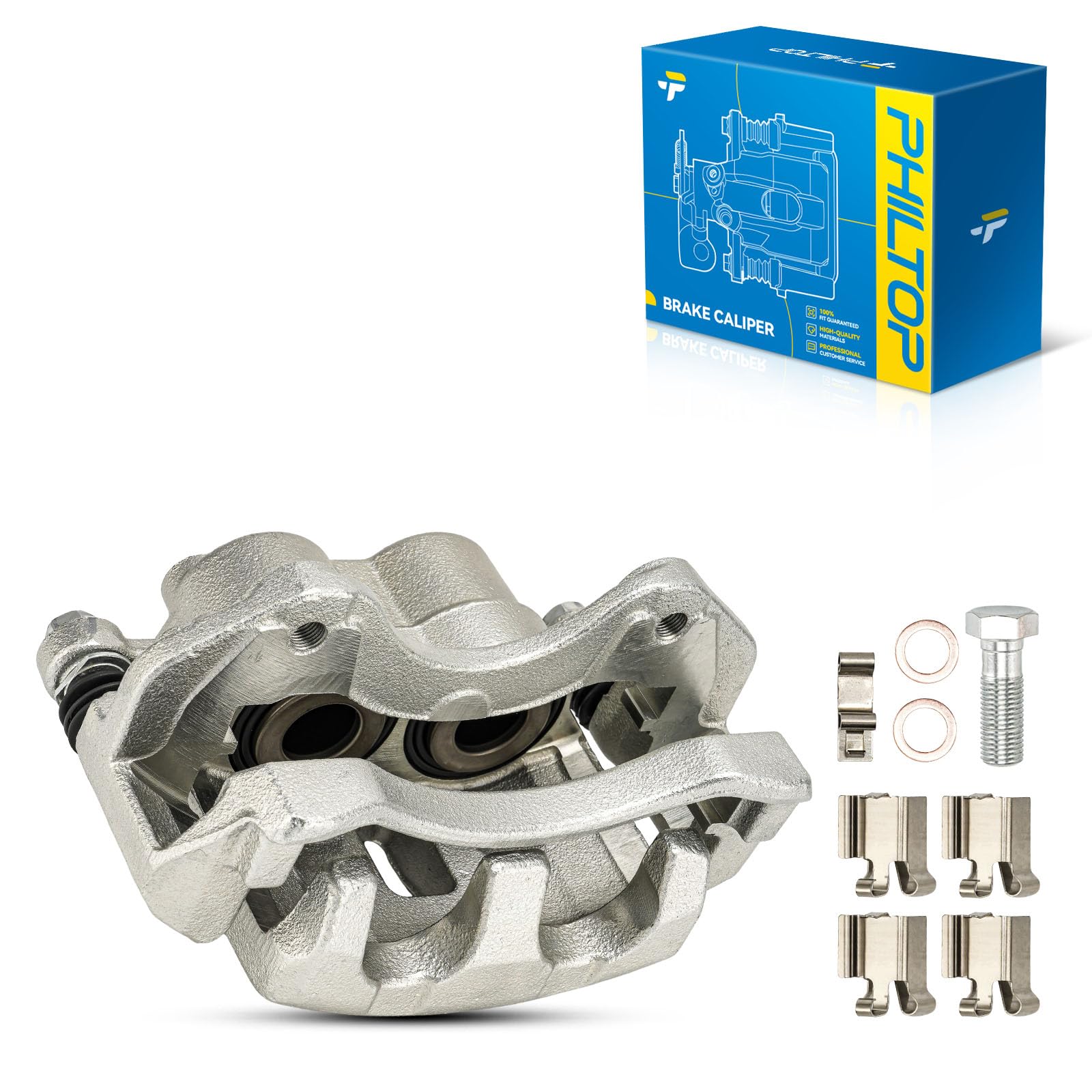 PHILTOP Front Left Brake Caliper Fit for Grand Cherokee